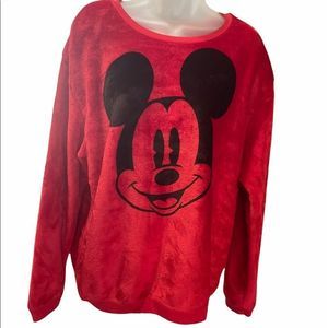 Disney Mickey Mouse red shirt size 19 XXL